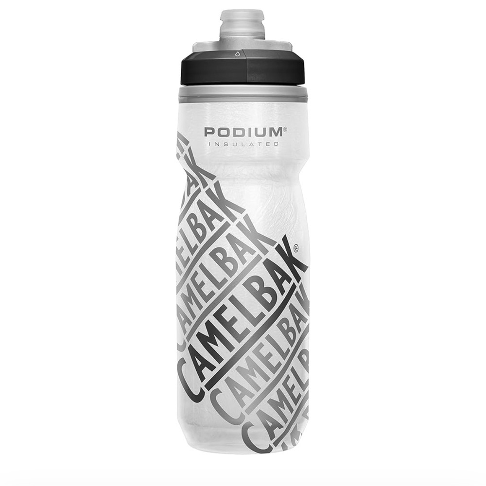 CamelBak Podium White and Black Water Bottle